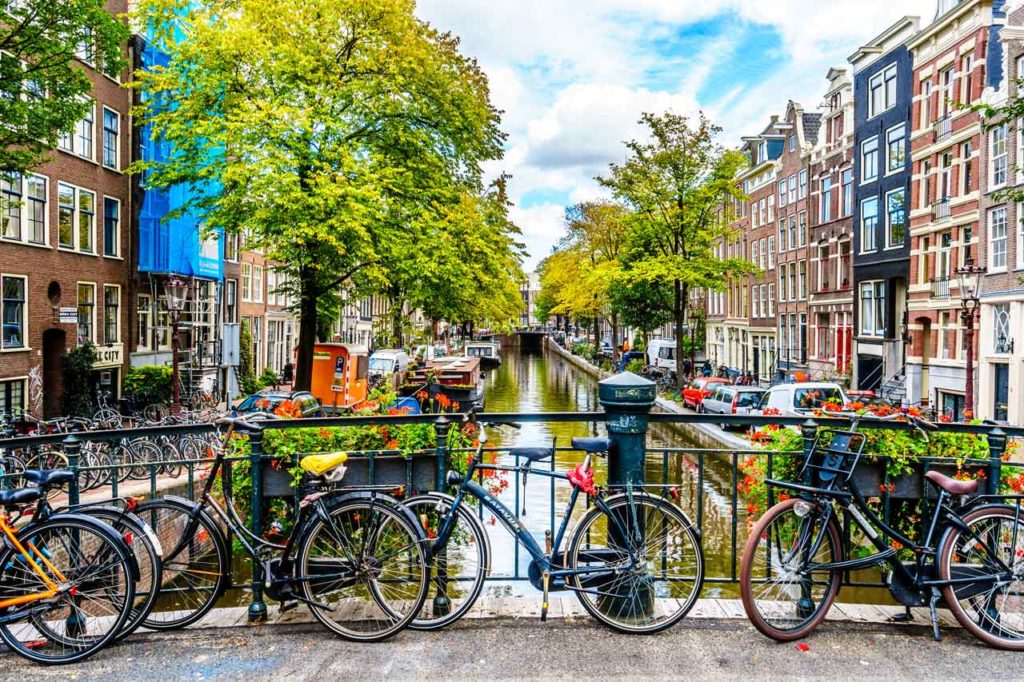 Une balade à vélo dans les rues d’Amsterdam