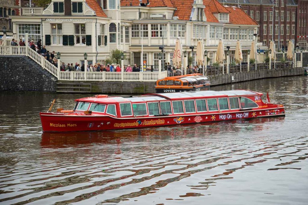Excursion Hop-On Hop-Off sur le canal d’Amsterdam