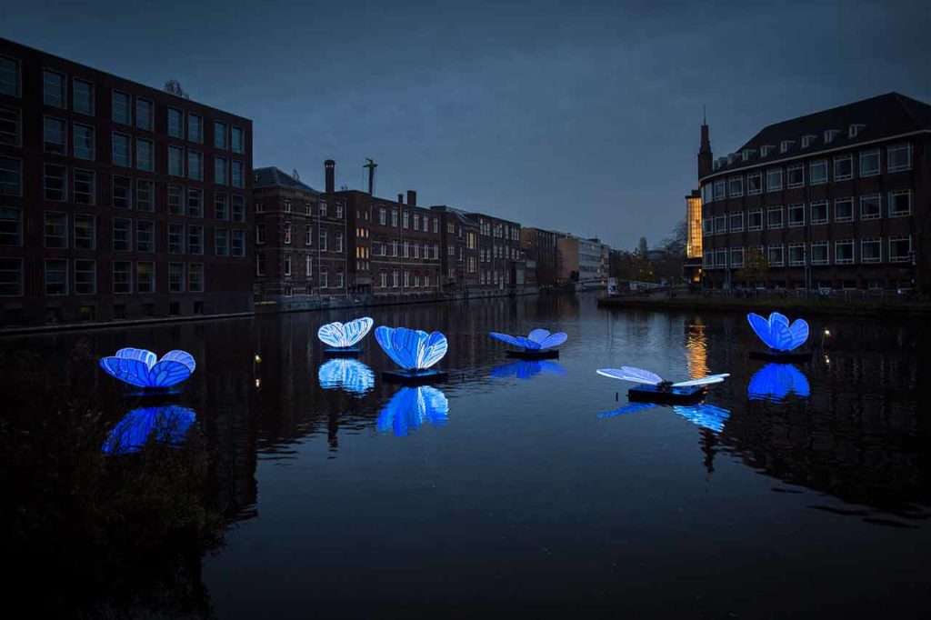 Le Festival des Lumières d'Amsterdam