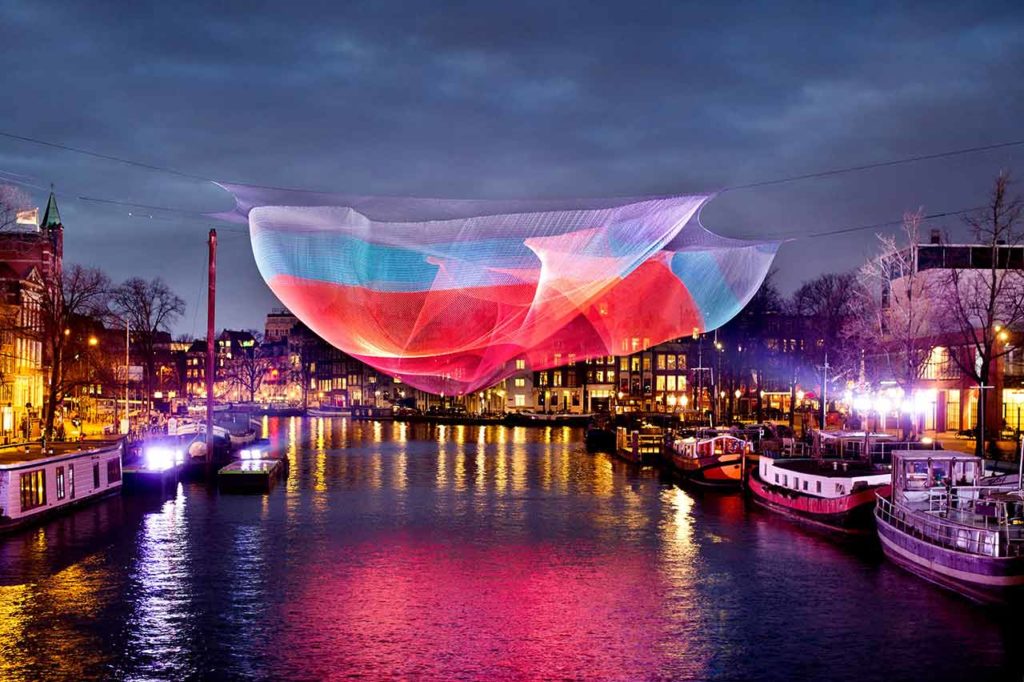 Que peut-on découvrir au Festival des lumières d'Amsterdam?