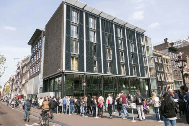 Visite de la maison d'Anne Frank