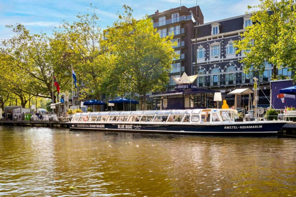Billets en ligne pour la croisière Blue Boat sur les canaux Billets en ligne pour la croisière Blue Boat sur les canaux